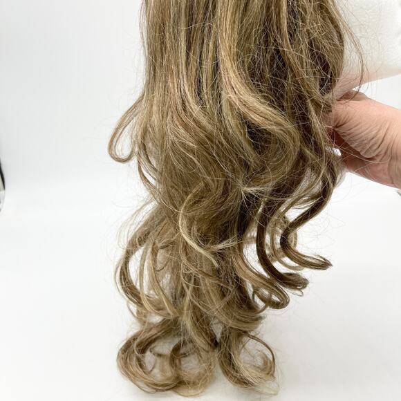 Chic Lifestyle W6047‎ Wig Long Length Brown Wavy Bangs - Picture 4 of 11